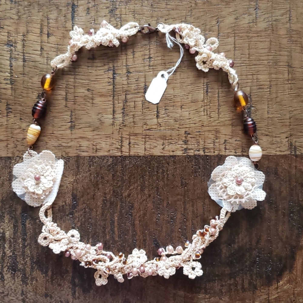 Handmade unique necklace 20 inch - Picture 1 of 6
